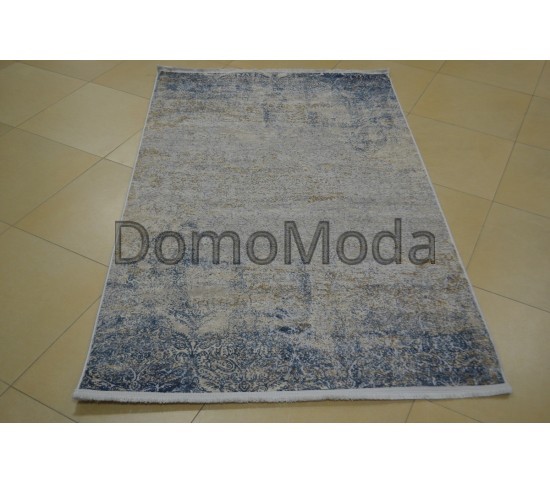 Акриловий килим La cassa 6525A d.blue-cream - Висока якість за найкращою ціною в Україні